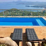 House Teigan Of Intaba Breath Taking Sea Views Corfiot Riviera Corfu Island Greece With Shared Pool Close To Ipsos