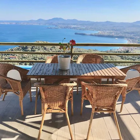 Nyaraló House Teigan Of Intaba Breath Taking Sea Views Corfiot Riviera Corfu Island Greece With Shared Pool Close To Ipsos