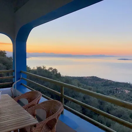 House Teigan Of Intaba Breath Taking Sea Views Corfiot Riviera Corfu Island Greece With Shared Pool Close To Ipsos Dom wakacyjny *