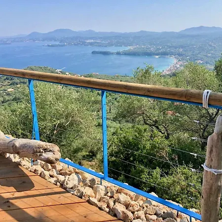 Dom wakacyjny House Teigan Of Intaba Breath Taking Sea Views Corfiot Riviera Corfu Island Greece With Shared Pool Close To Ipsos *