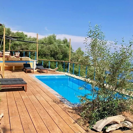 House Teigan Of Intaba Breath Taking Sea Views Corfiot Riviera Corfu Island Greece With Pool Close To Ipsos Case de vacanță *