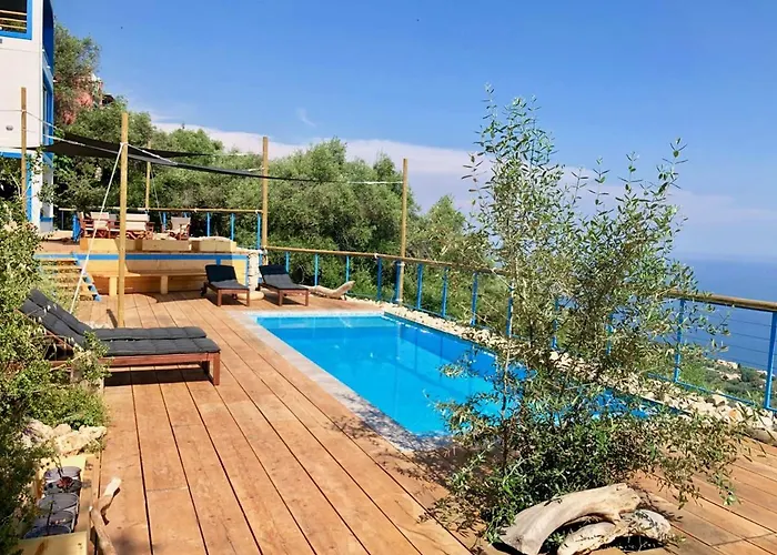 House Teigan Of Intaba Breath Taking Sea Views Corfiot Riviera Corfu Island Greece With Shared Pool Close To Ipsos Dom wakacyjny *